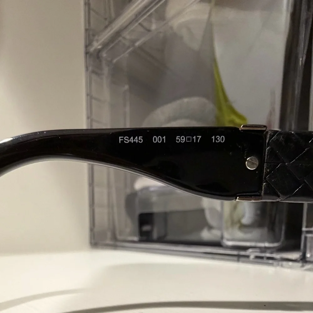 Fendi FS445 Black Quilted Sunglasses - Picture 5 of 9